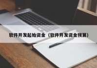 软件开发起始资金（软件开发资金预算）